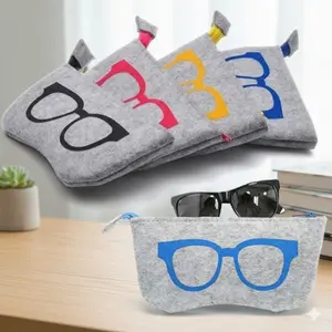 Multifunctional Makeup Organizer: Portable Travel Cosmetic Bag, Makeup Brush Organizer, Minimalist Zippered Eyeglass Case and Accessory Pouch for Home & Travel, Durable Lightweight Storage