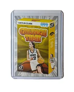 2024 Caitlin Clark Panini Donruss #SS-CT2 Crunch Time Basketball Card Hawkeyes