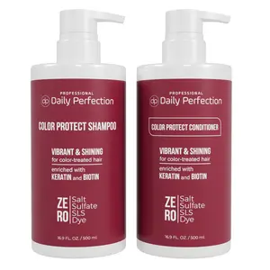(dp) Color Protect Shampoo & Conditioner – Maintain & Enhance Color-Treated Hair – Clean, Salon-Grade Formula with Biotin + Keratin