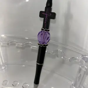 Jesus cross black pen