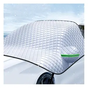 Heavy Duty Windshield Cover for Ice Snow Sun, UV Dust Water Resistant - Perfect for Car SUV All Years Summer/Winter