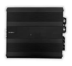 Soundfy 4-Channel Digital Car Audio Amplifier, Compact Class D Multi-Channel Amp with Crossover & MOSFET Power Supply, Full-Range Sound Quality