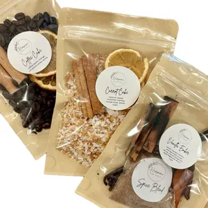 Harmoni Clean Living Co, Cozy Bakes Potpourri Bundle, Carrot Cake, Coffee Cake, Vanilla Ember, Shelf Stable, non toxic, all natural, all natural fragrance, stovetop potpourri, simmer pots