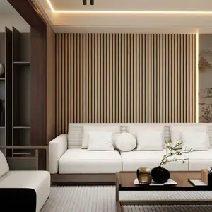 3D wood grain grille self-adhesive wall panel, easy to cut and paste, with a wood grain surface and matte finish, suitable for bedrooms, living rooms, ceilings, dining rooms, TV feature walls, and wood wall decoration. wallpaper