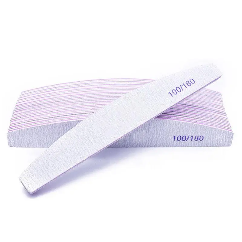 Double-sided Nail File, 1 Set Portable Nail Polishing Tool, Manicure & Pedicure Tool for Home & Salon Use, Nail Art Tool, Christmas Gift