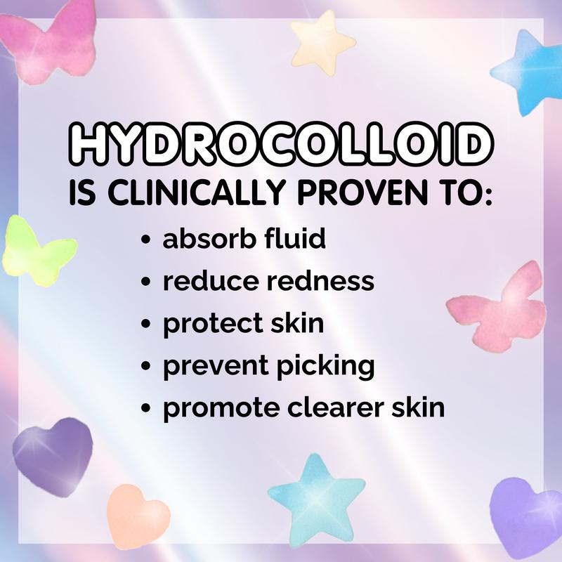 Heal & Conceal Pimple Patch - Cute Holographic Butterfly Shaped Acne Patches, Fun Hydrocolloid Zit Stickers for Face (Iridescent Pink Butterflies, 84 Count) by Sparkle Beauty Labs