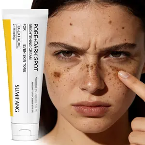 SUMIFANG Pore Minimizing & Dark Spot Repair Cream 60g – Salicylic Acid + Collagen Peptides + Ceramides – Refines pores, smooths skin texture, strengthens skin barrier | Vitamin C + Hyaluronic Acid brightens and moisturizes | Suitable for dull, uneven skin