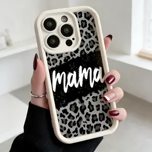 Features Precise Lens Hole Protection And Is Designed to Be Shockproof And Drop-Resistant Phone Case Compatible with iPhone 17 Pro Max 16 16e 15 14 Plus 13 12 Mini 11 Air XR X XS Pattern TPU Lens Protection Durable Soft Cover Gift FOR MAMA