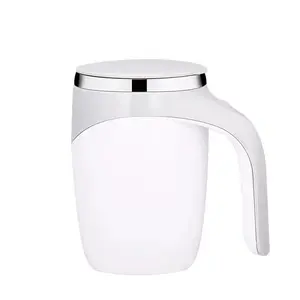 Automatic Stirring Cup12Ounces with USB Charging Cable Magnetic Stirring Coffee Cup Easy to Clean for Office/Kitchen/Travel/Home
