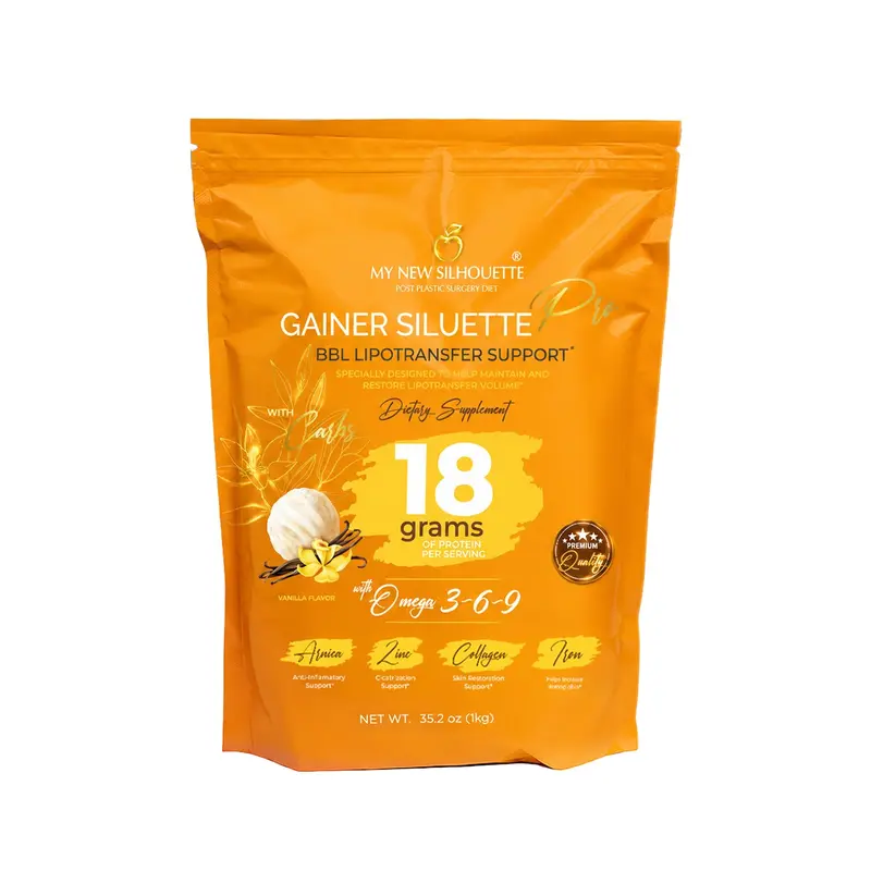 Protein Gainer Siluette PRO with carbs | Post BBL Suport
