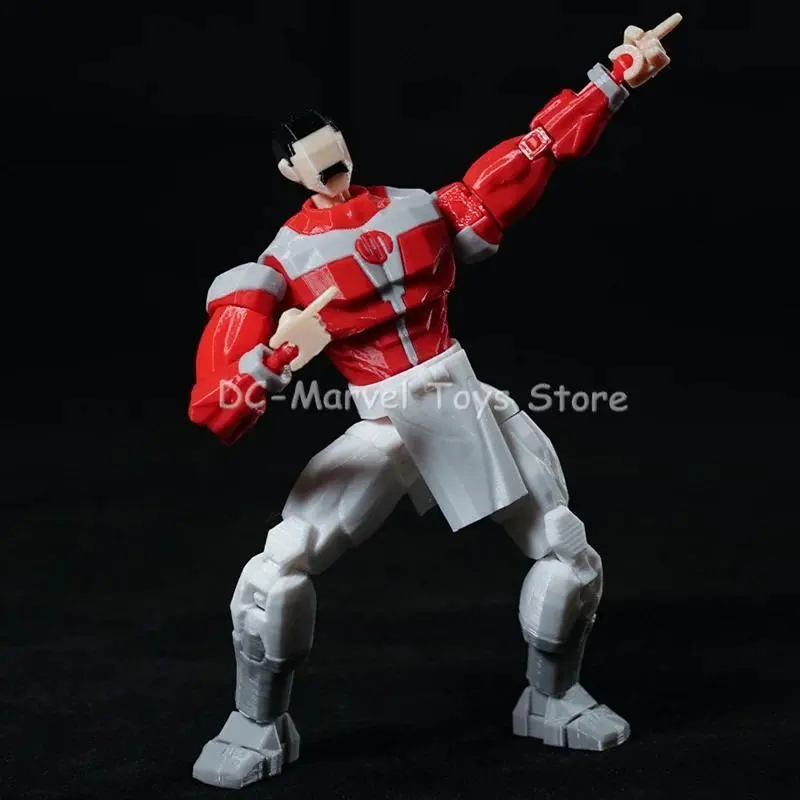 In Stock 3d Printed Invincible Boy Conquest Omni Man Dummy13 T13 Multi-Jointed Movable Shapeshift Anime Action Figure Custom Toy