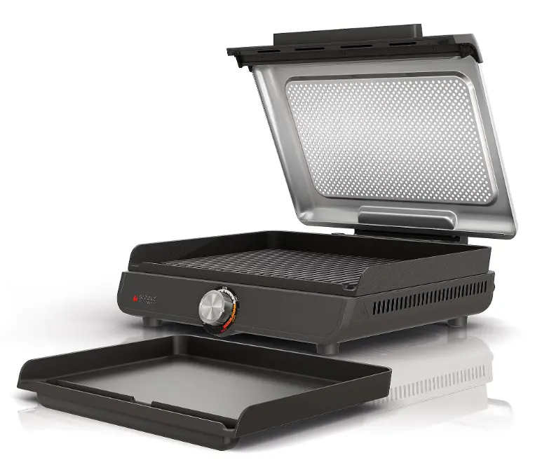 Sizzle Smokeless 14" Indoor Grill & Griddle