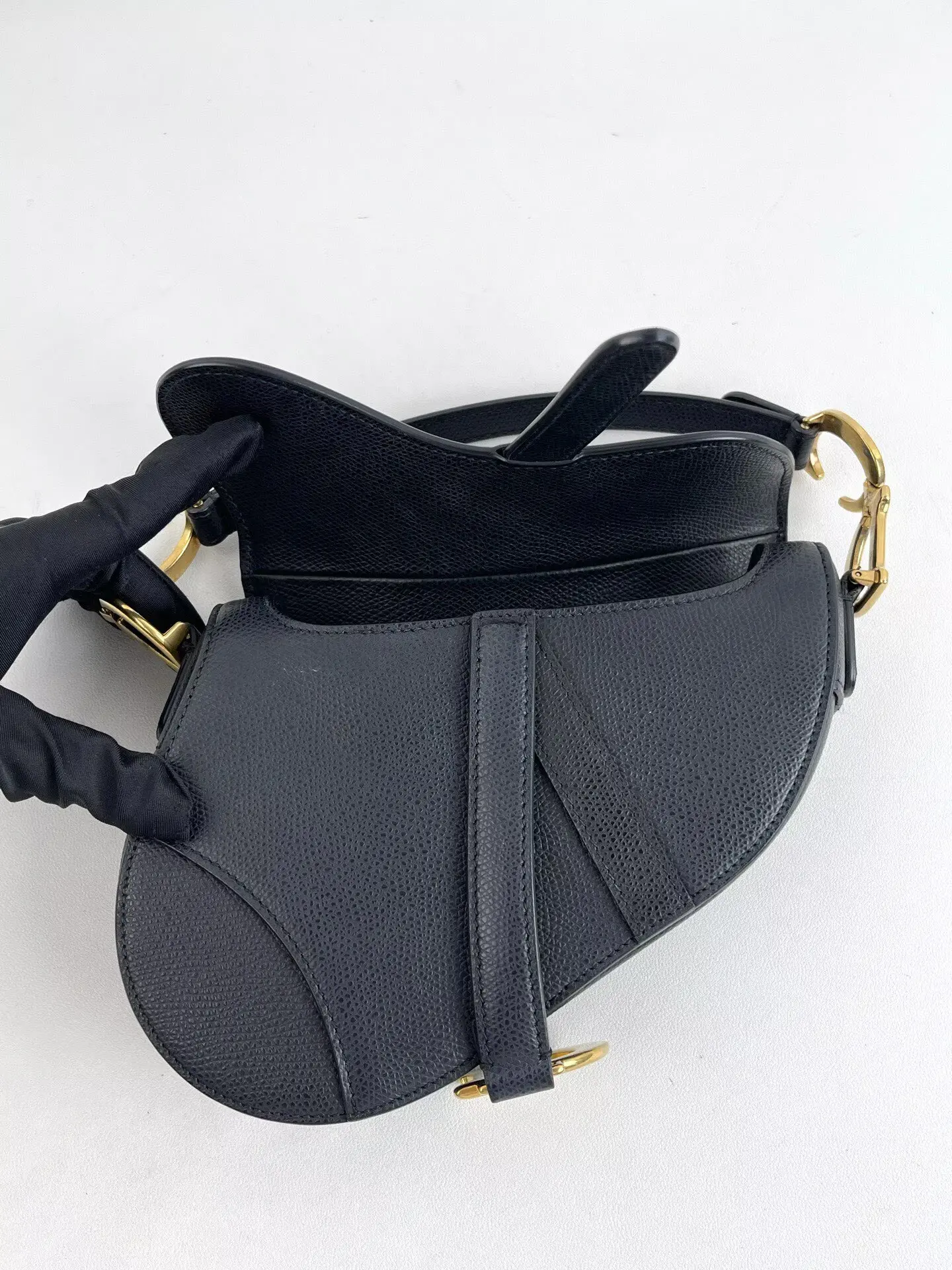 Pre-owned Dior Saddle Bag 24552176