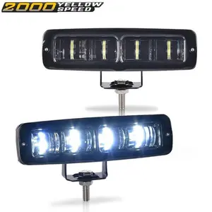 Fit For Offroad Driving Truck 4WD SUV ATV LED Work Light Bar Spot Pods Fog Lamps