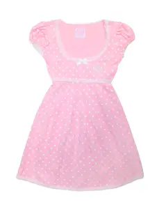 Strawberries and Cream Aurora Babydoll Dress