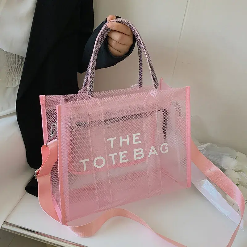 Summer THE TOTE BAG Designer Bags Fashion Shoulder Tote Bag Strap Crossbody Handbag Adjustable Large Capacity PU Handbag Women's Bag