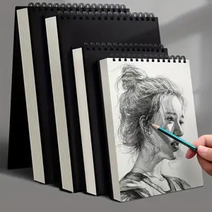 A4/a5 Sketchbook Doodle Books, Drawing Paper, Top Spiral Bound, 30 Sheets Per Pack, Acid-Free Art Paper, Ideal for Adult Beginners Artists