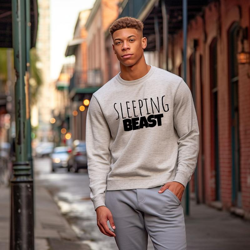 Sleeping BeautyBeast Matching Hoodie, sweatshirt for women,married couple gifts, valentines day gift, couples shirts