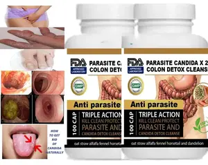 Parasite Cleanse DETOX Liver Colon Yeast Blood Support vital 200 Cap XL Comprehensive Detox Solution for Liver Colon Health