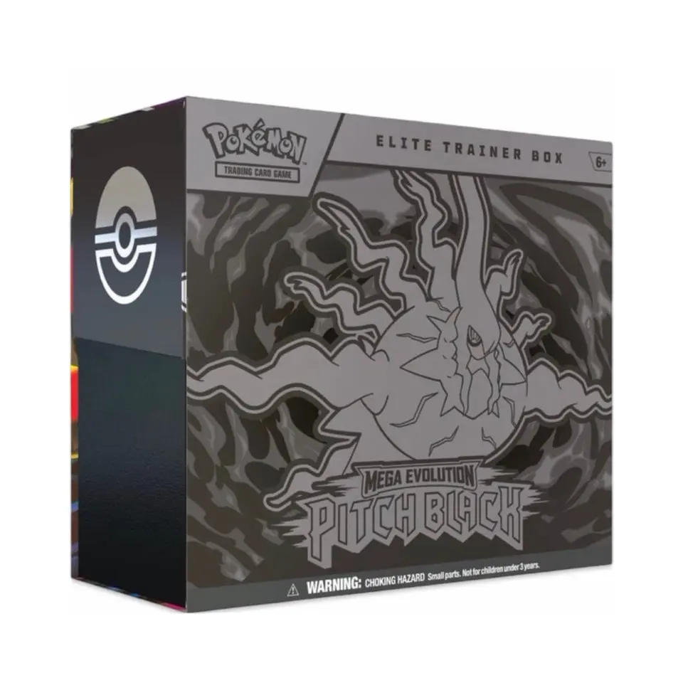 Pitch Black Elite Trainer Box Pokemon Trading Card Game