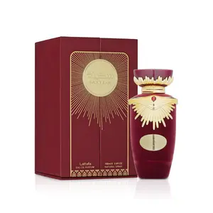 Lattafa Sakeena Eau de Parfum 100ml 3.4 oz Unisex Perfume with Floral Fruity Woody Notes Long Lasting Luxury Packaging
