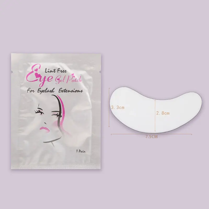 U-Shaped Eye Pads for Eyelash Extensions - Waterproof Eye Patches for Eyelash Isolation and Eye Care