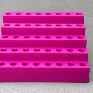 40 Slot Pen Holder | 3D Printed Desk Organizer | Beadable Pen Display | Custom Available