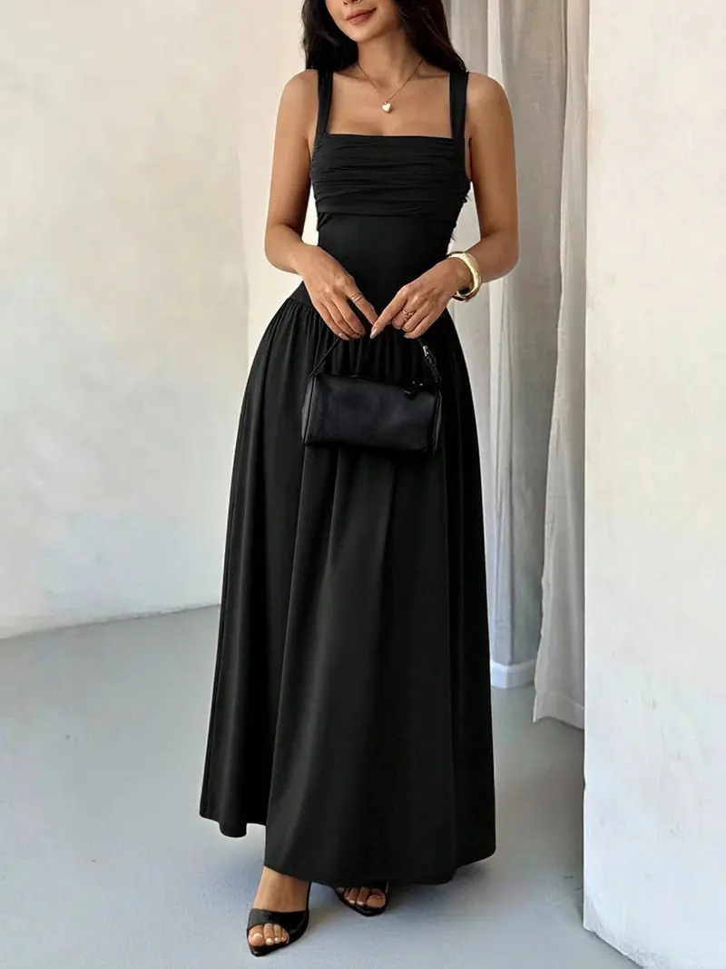 dodo bar or maxi dress Kevin Dress With Crochet Straps - Dress - Dodo Bar Or - Vêtements femme