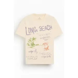 PacSun Men's Long Beach T-Shirt - Multicolor