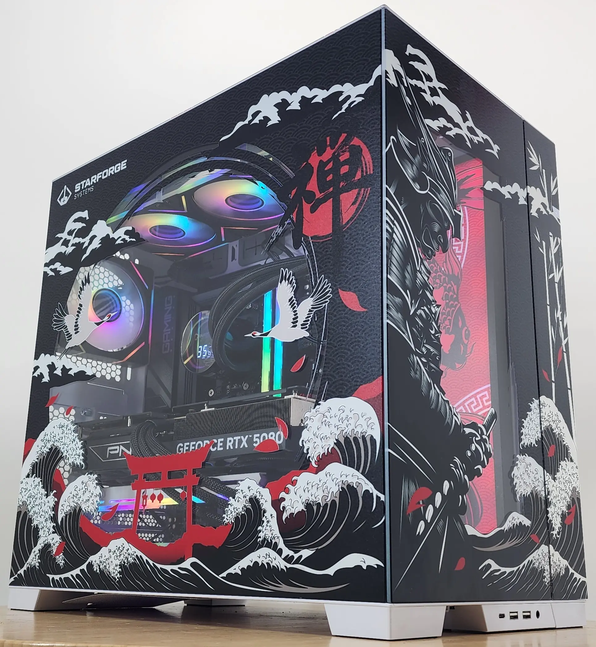 Gaming PC Ryzen 7 7800X3D 32GB RAM 2TB SSD RTX 5080 16GB Windows 11 Computer