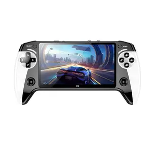 New X9 Portable Handheld Game Console, Compact, 5.5 Inch HD Screen, 3500 Games, Retro Arcade Machine, Home and Travel Use, Supports 11 Emulators