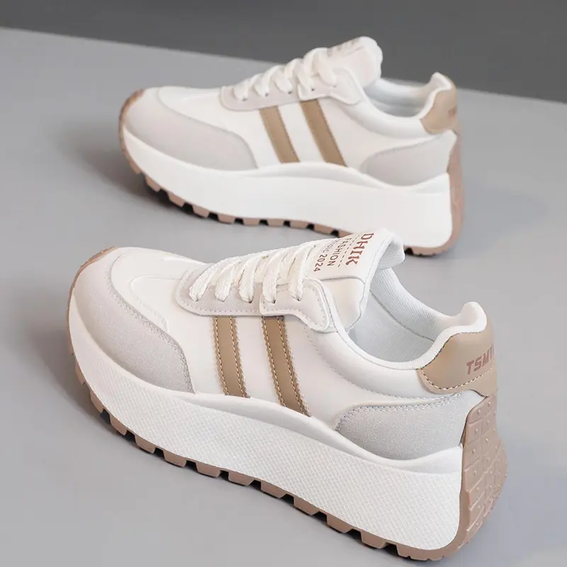 Women's Colorblock Dad Shoes Spring Autumn New Breathable Mesh Thick Sole Height Increasing Casual Athletic Sports Trendy Trainers Sneakers, Comfortable Shoes Footwear, Breathable Casual Trainers, Thick Soled Shoes