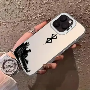 Anime Pattern Phone Case, Anti-drop Frosted Phone Protective Cover, Phone Accessory Compatible with iPhone 16 15 14 13 12 11 Pro Max X XR XS Max 8 7 Plus, Casing