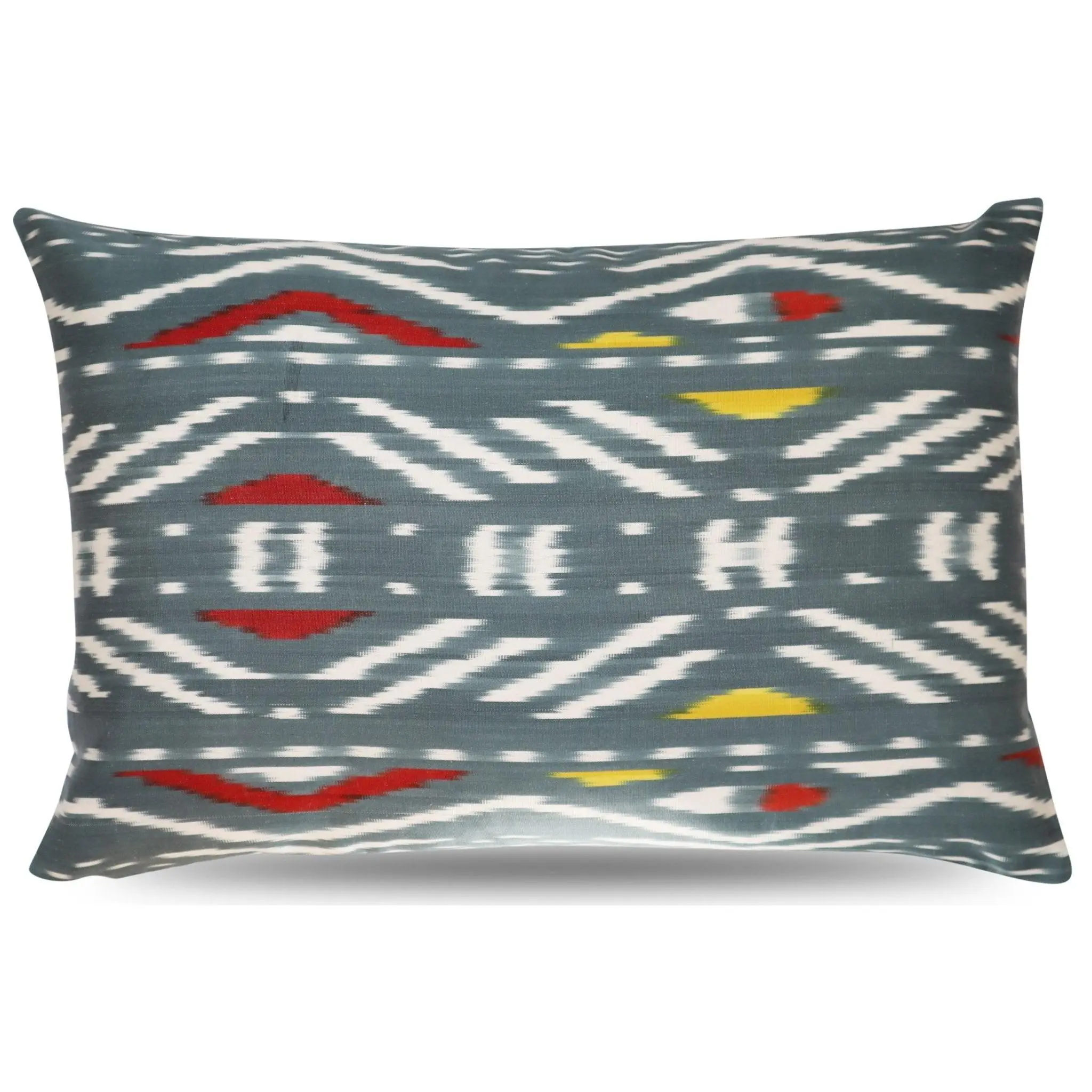 Canvello Handmade Silk Decorative Throw Pillow with Down Filled Insert