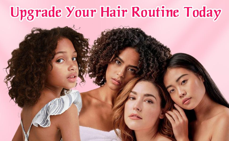 Goiple 13-Piece Curly Hair Brush Set, Detangling Kit with Edge Brush, Scalp Massager & Spray Bottle,Daily Styling Essentials
