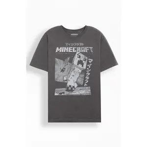 PacSun Men's Minecraft Creeper T-Shirt - Multicolor