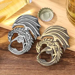 Dragon Bottle Opener, Beer Bottle Opener, Metal Material, Perfect Choice for Home Parties and Bars, Durable Design