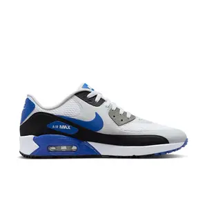 Nike Men's Air Max 90 Golf Shoes - Classic Design with Built-in Traction & Moisture Protection for Golfers