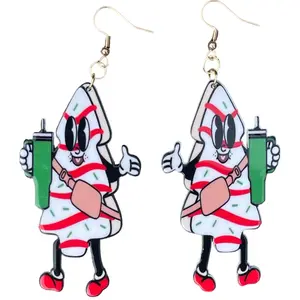 Nostalgic Christmas Tree Cakes Gone Boujee Debbie Earrings
