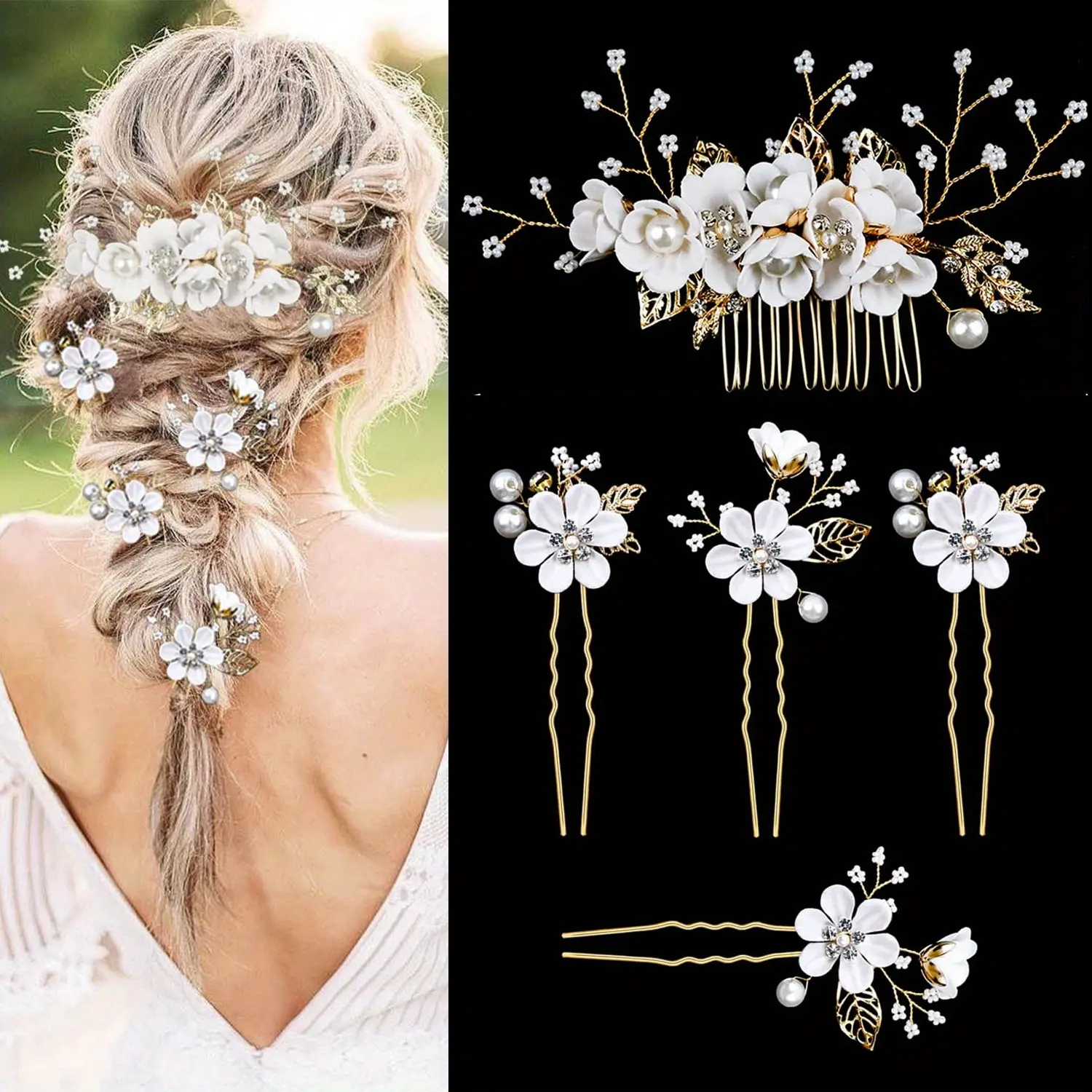 pear hair pins - TikTok Shop display picture 2