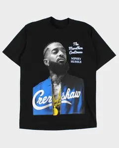 [Sale up to 30%] + [FREE SHIP] Nipsey Hussle American Rapper Unisex Cotton T-Shirt All Size S-5Xl
