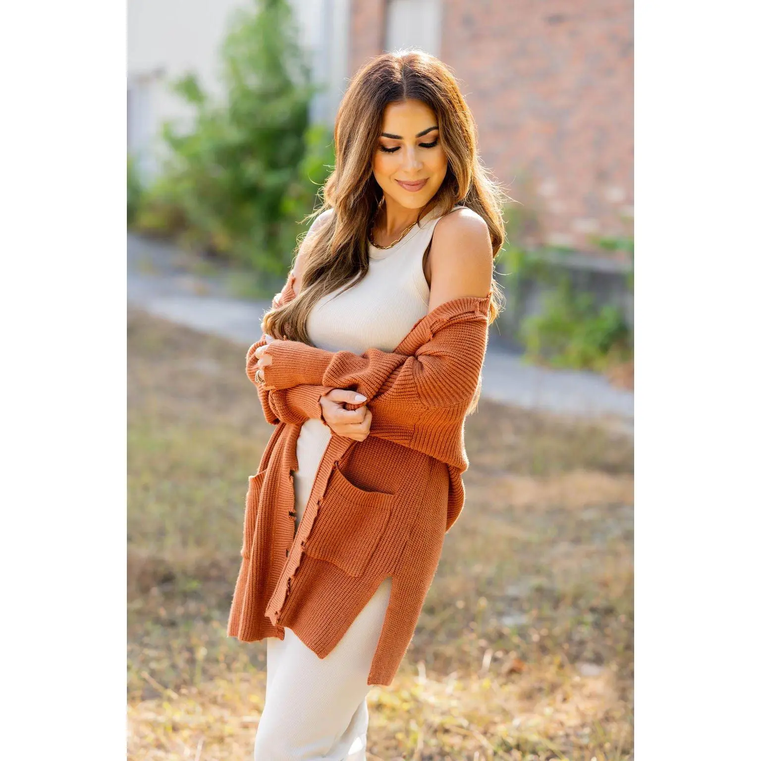 Distressed Cardigan
