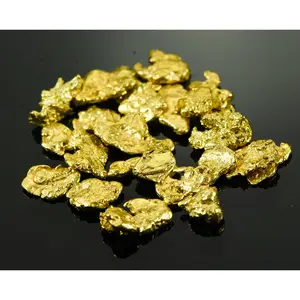 Alaskan Yukon BC Gold Rush Nuggets #6 Mesh 1/4 Troy Oz 7.75 Grams or 5 DWT