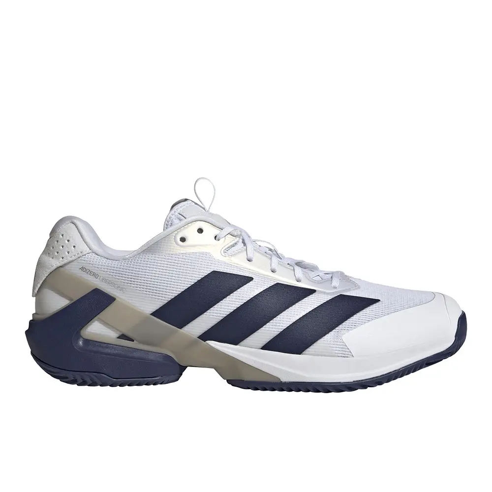 adidas Mens Adizero Ubersonic 5 Clay Tennis Sneakers Shoes - White