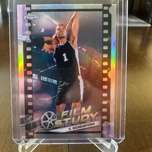 Victor Wembanyama - 2024 Topps Chrome Film Study Insert # FS-13