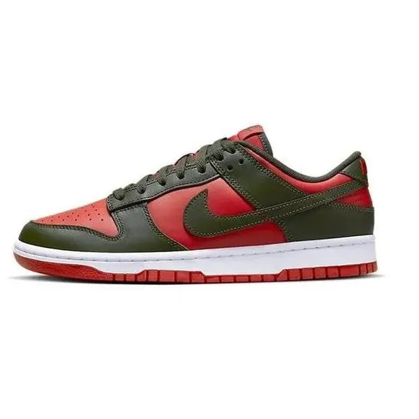 Men's Nike Dunk Low Retro BTTYS Mystic Red/Cargo Khaki (DV0833 600)