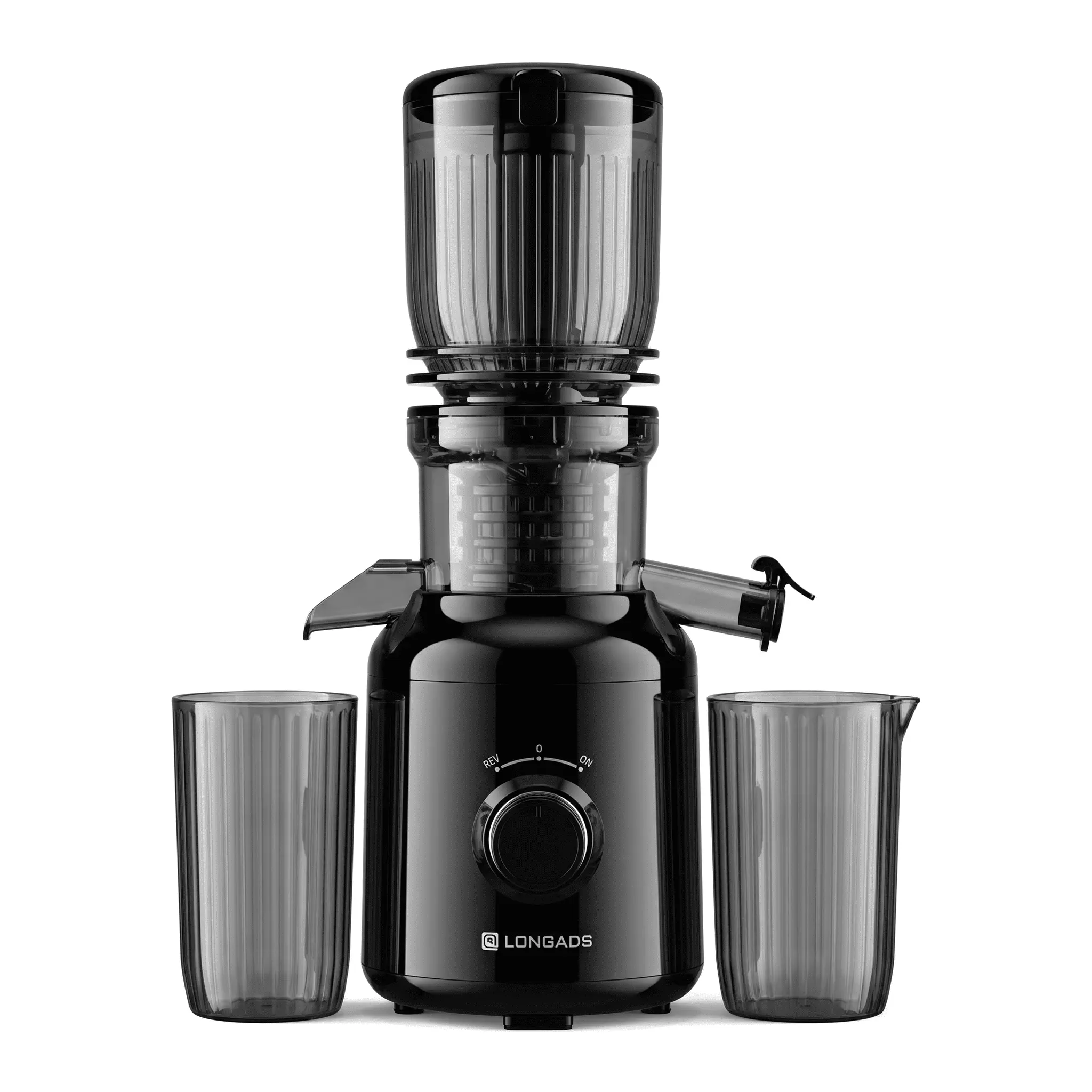 BPA-Free Cold Press Slow & 1000W Centrifugal Juicer Machine - Wide Chute Fits Whole Fruits/Vegetables, High Yield, 3-Speed Control, Easy Cleaning Juice Extractor