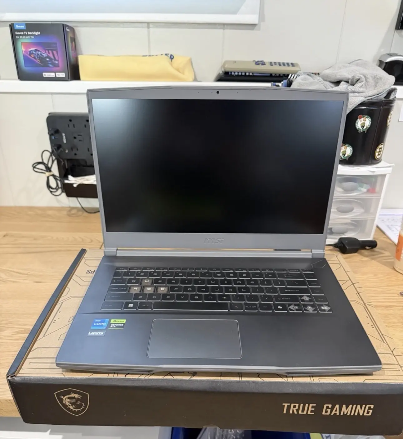Gaming Thin 15 B12VE I7-12650H 512GB SSD RTX 4050