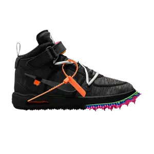 Off-White x Air Force 1 Mid 'Black'
