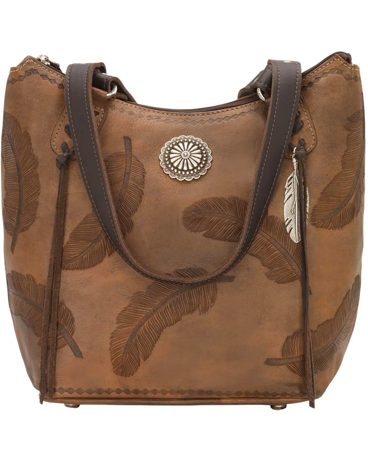 American West Women's Women'S Sacred Bird Bucket Tote - 7583869